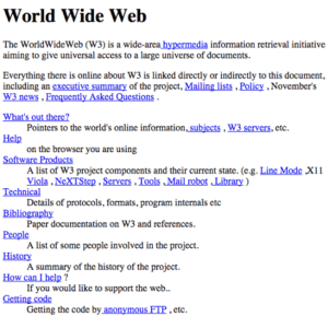 تصميم مواقع الويب في العصر الحجري